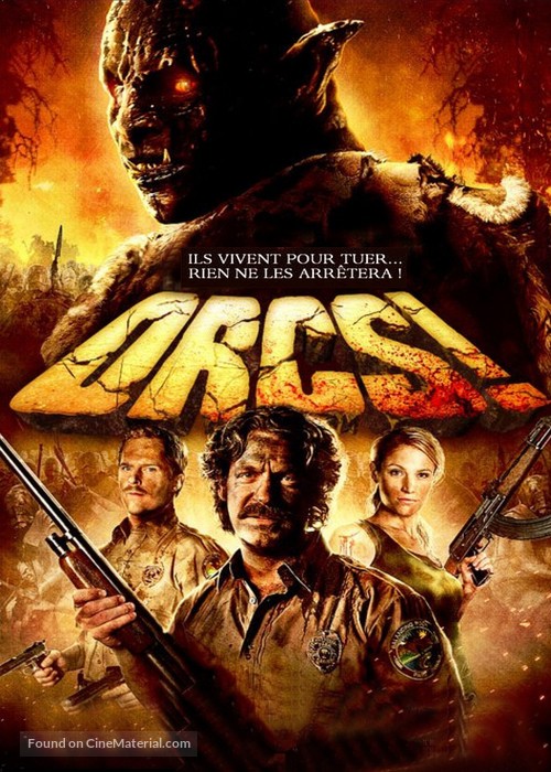 Orcs! - French DVD movie cover