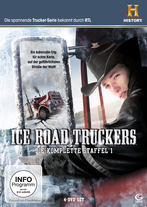 &quot;Ice Road Truckers&quot; - German DVD movie cover