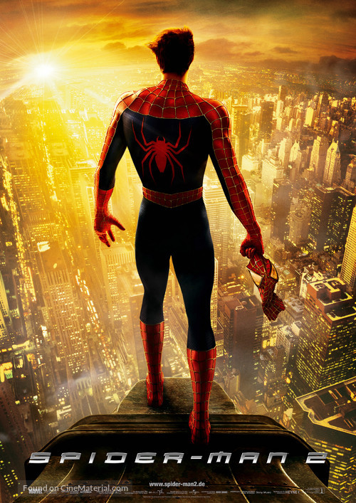 Spider-Man 2 - German Movie Poster