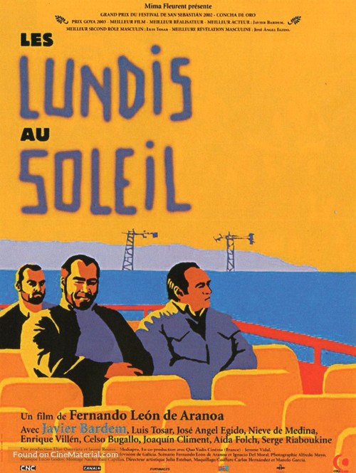 Los lunes al sol - French Movie Poster