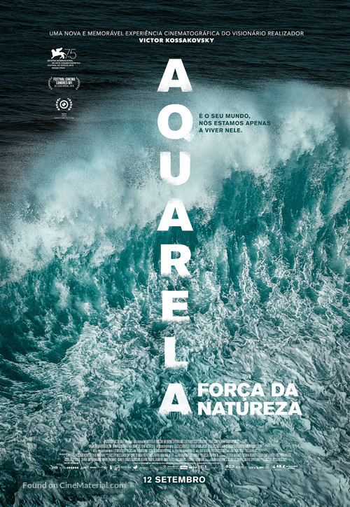 Aquarela - Portuguese Movie Poster