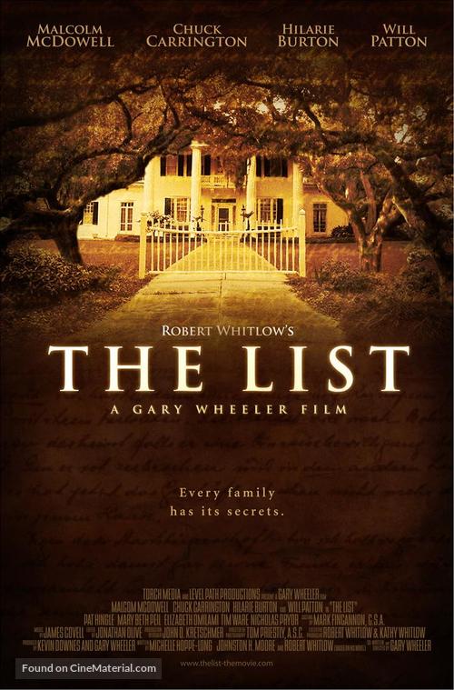 The List - Movie Poster