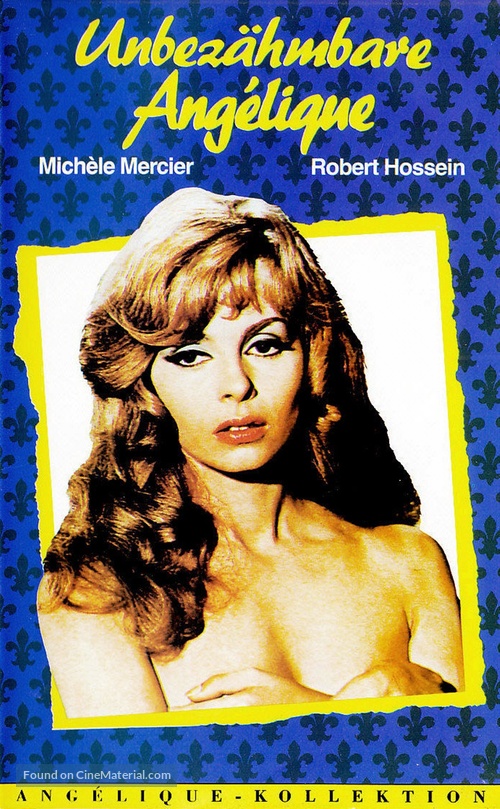 Indomptable Ang&egrave;lique - German VHS movie cover