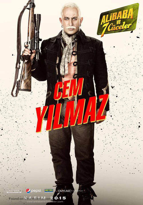 Ali Baba ve 7 C&uuml;celer - Turkish Movie Poster