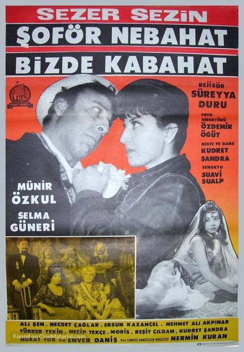 Sof&ouml;r Nebahat bizde kabahat - Turkish Movie Poster