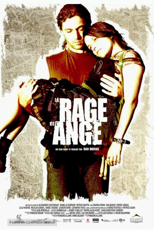 Rage de l&#039;ange, La - Canadian poster