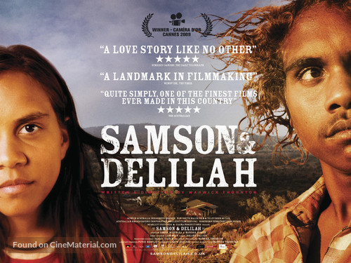 Samson and Delilah - British Movie Poster