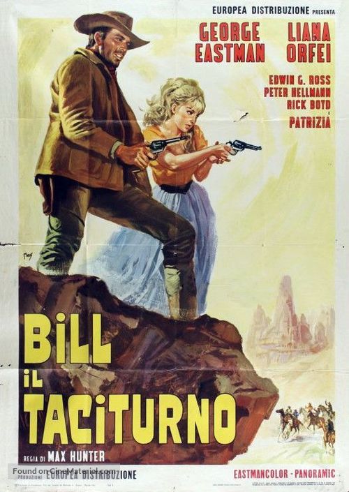 Bill il taciturno - Italian Movie Poster