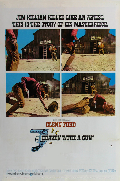 Heaven with a Gun - Theatrical movie poster