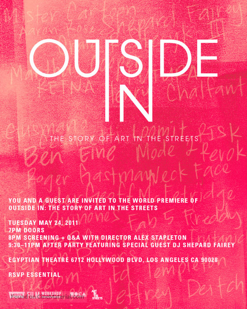 Outside In: The Story of Art in the Streets - Movie Poster
