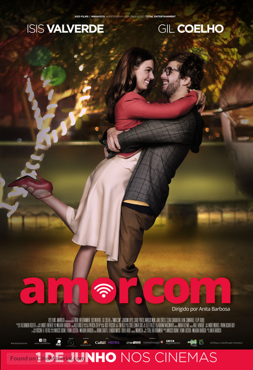 Amor.com - Brazilian Movie Poster