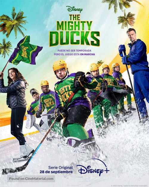 &quot;The Mighty Ducks: Game Changers&quot; - Argentinian Movie Poster