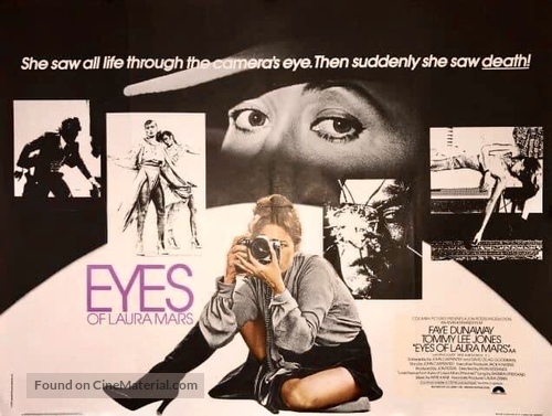 Eyes of Laura Mars - British Movie Poster