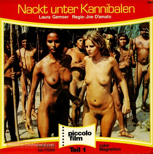 Emanuelle e gli ultimi cannibali - German Movie Cover