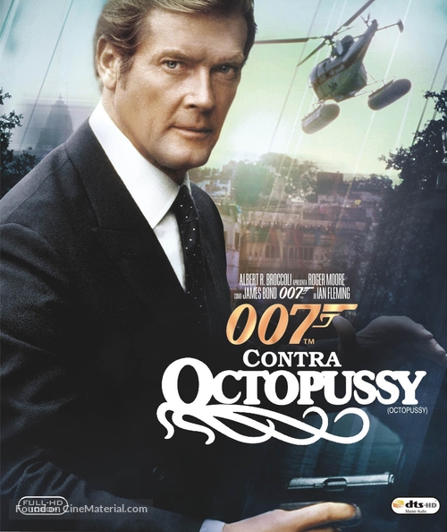 Octopussy - Brazilian Blu-Ray movie cover