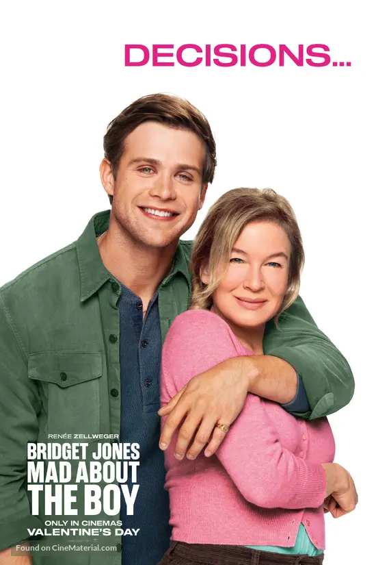 Bridget Jones: Mad About the Boy - British Movie Poster