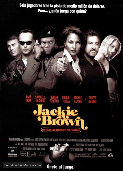 Jackie Brown - Spanish Movie Poster