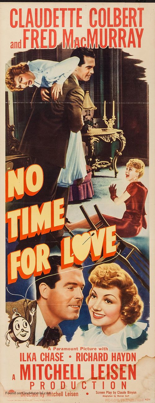 No Time for Love - Movie Poster