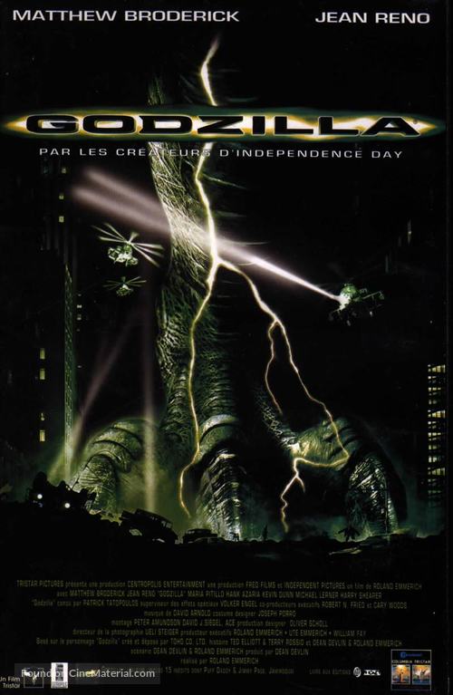 Godzilla - French Movie Cover