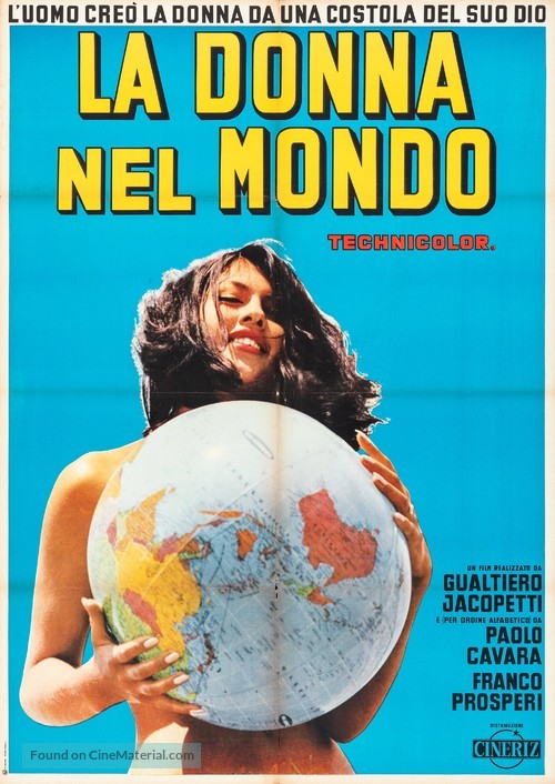 La donna nel mondo - Italian Movie Poster
