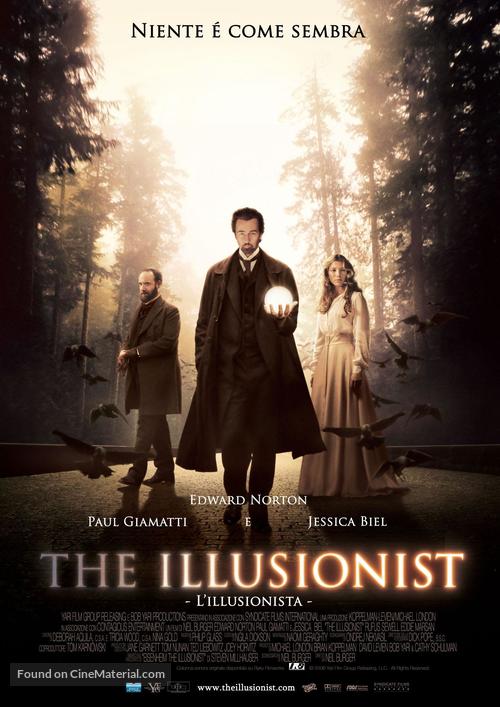 The Illusionist - Italian Movie Poster