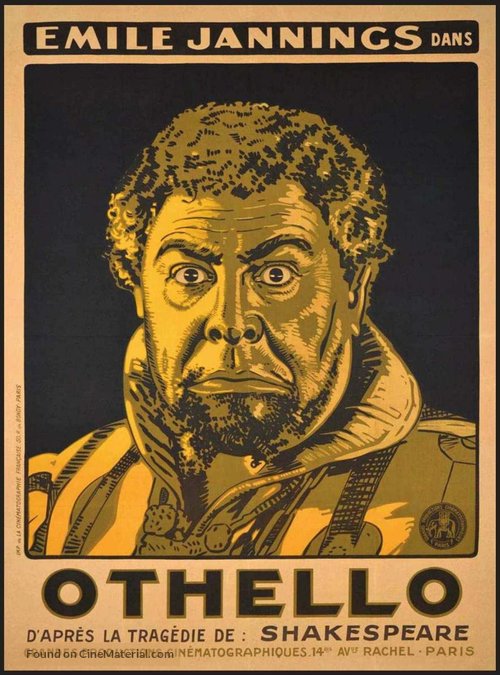 Othello - French Movie Poster