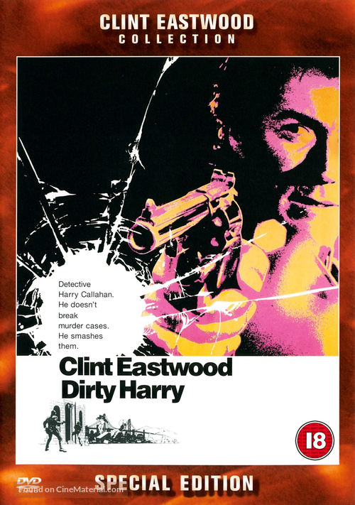 Dirty Harry - British DVD movie cover