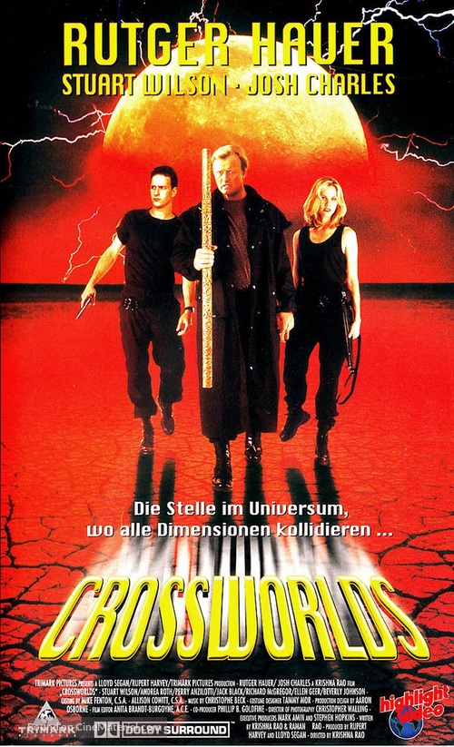 Crossworlds - German VHS movie cover