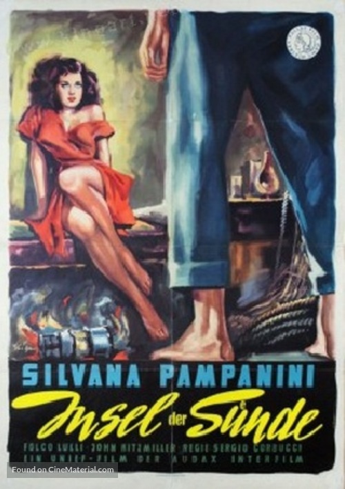 La peccatrice dell&#039;isola - Italian Movie Poster