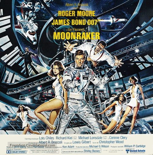 Moonraker - Spanish Movie Poster