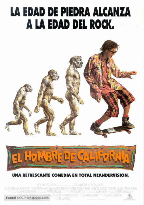 Encino Man - Spanish Movie Poster