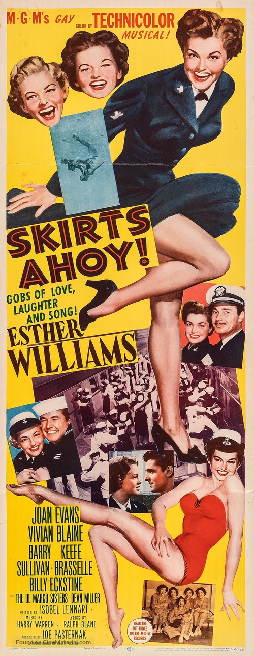 Skirts Ahoy! - Movie Poster