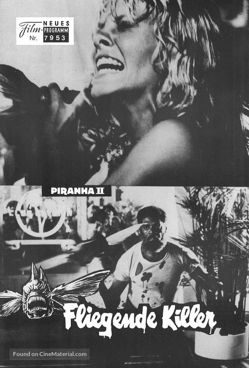 Piranha Part Two: The Spawning - Austrian poster