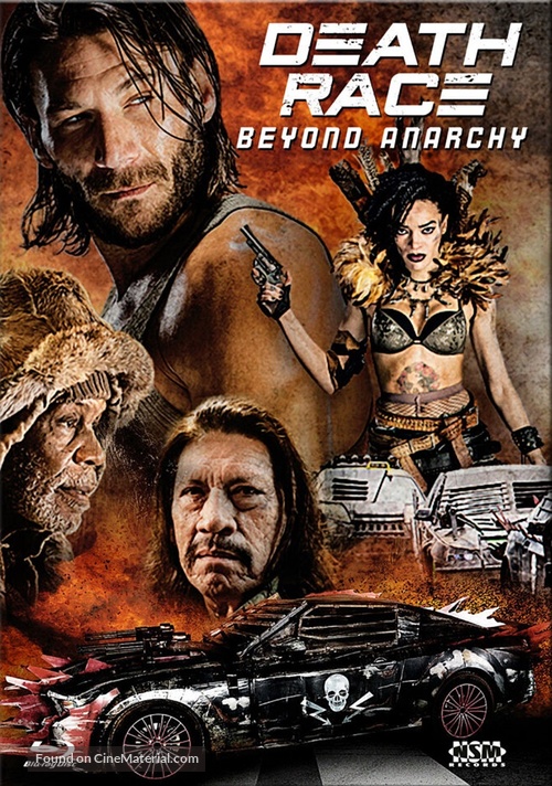 Death Race 4: Beyond Anarchy - Austrian Blu-Ray movie cover