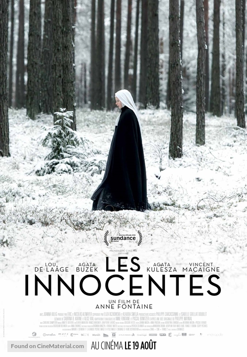 Les innocentes - Canadian Movie Poster