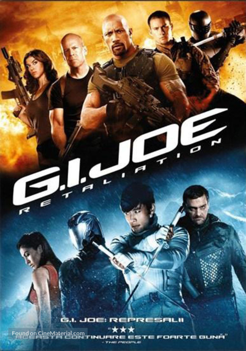 G.I. Joe: Retaliation - Romanian DVD movie cover