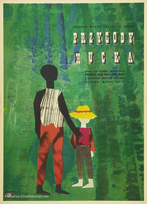 The Adventures of Huckleberry Finn - Polish Movie Poster