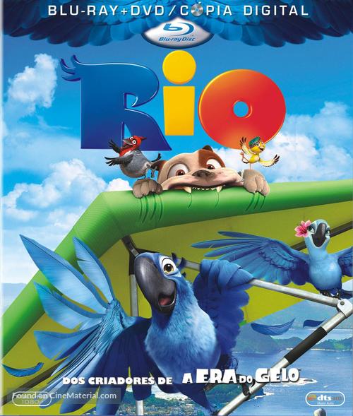 Rio - Brazilian Blu-Ray movie cover