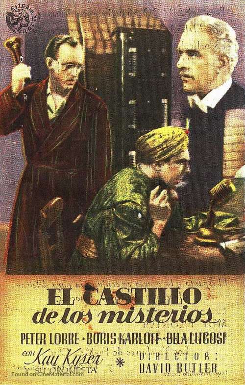 You&#039;ll Find Out - Spanish Movie Poster
