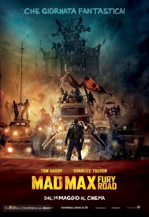 Mad Max: Fury Road - Italian Movie Poster