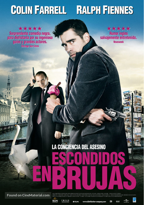 In Bruges - Argentinian Movie Poster