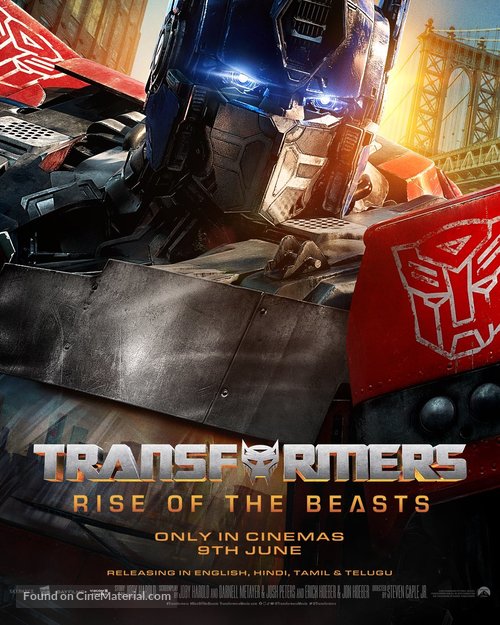 Transformers: Rise of the Beasts - Indian Movie Poster