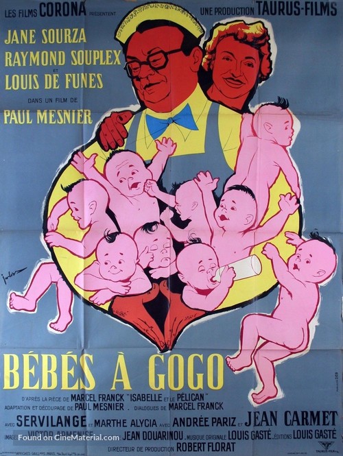 B&egrave;b&egrave;s &agrave; gogo - French Movie Poster