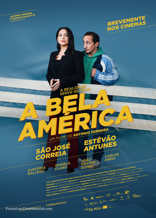 A Bela Am&eacute;rica - Portuguese Movie Poster