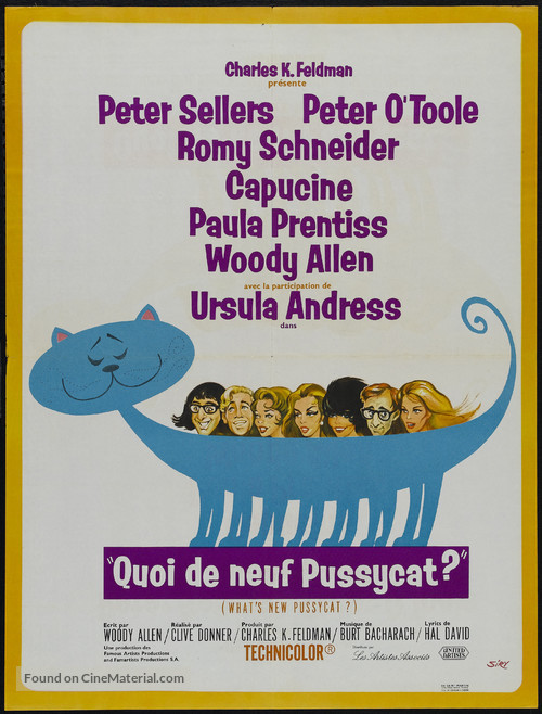 What&#039;s New, Pussycat - French Movie Poster