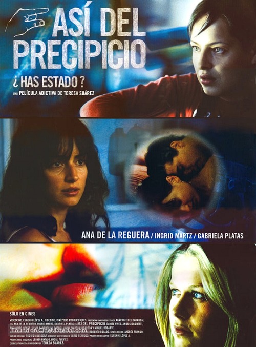 As&iacute; del precipicio - Mexican Movie Poster