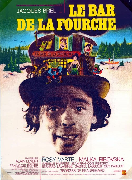 Le bar de la fourche - French Movie Poster