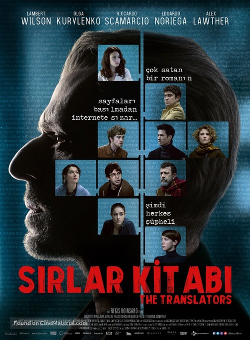 Les traducteurs - Turkish Movie Poster