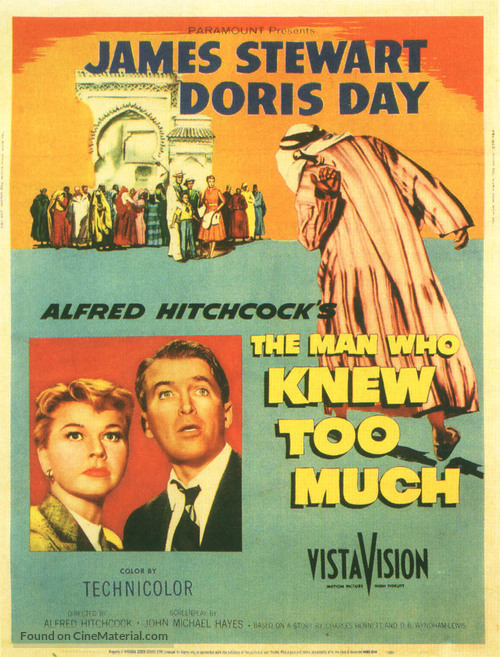 The Man Who Knew Too Much - Movie Poster