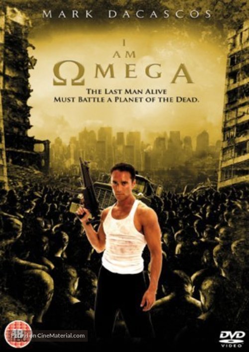 I Am Omega - British DVD movie cover